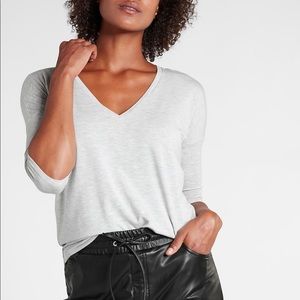 Relaxed 3/4 sleeve tee
